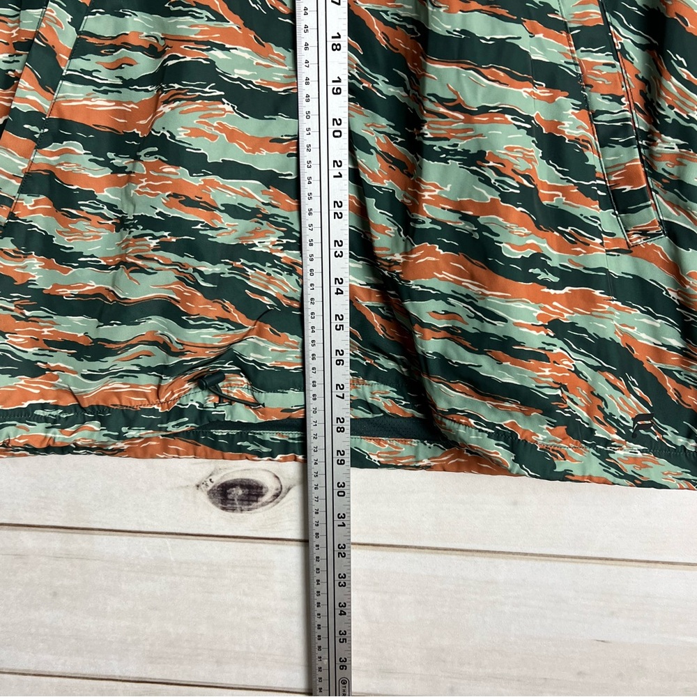 Fabletics The Only Coaches Jacket Tiger Camo Large - image 7